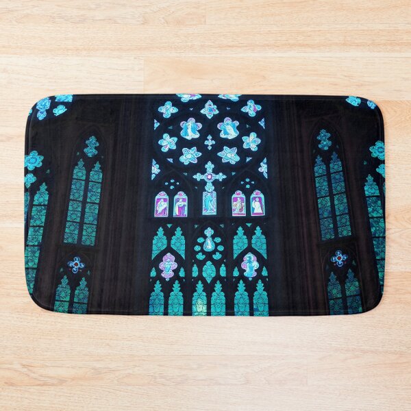 Item preview, Teal Stained Glass designed and sold by Sachie's Studio.