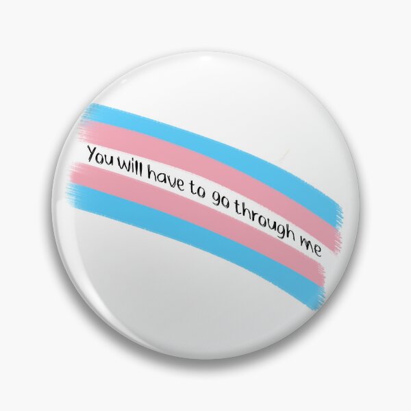 Item preview, Trans Flag Protest designed and sold by TheQueerFear.