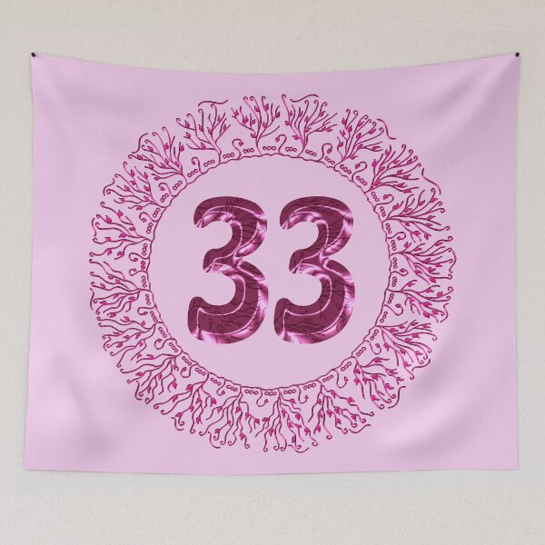 Item preview, Number 33 in Pink, Wavy, Hand-drawn Mandala Ring designed and sold by Myriel-Myriel.