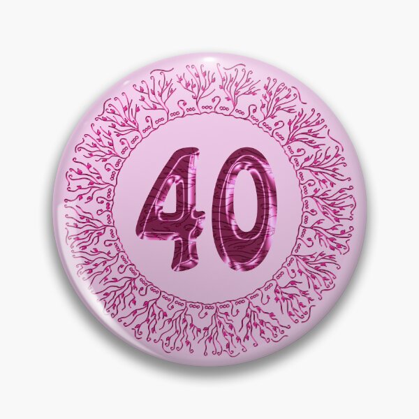 Item preview, Number 40 in Pink, Wavy, Hand-drawn Mandala Ring designed and sold by Myriel-Myriel.