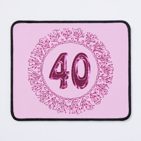 Item preview, Number 40 in Pink, Wavy, Hand-drawn Mandala Ring designed and sold by Myriel-Myriel.