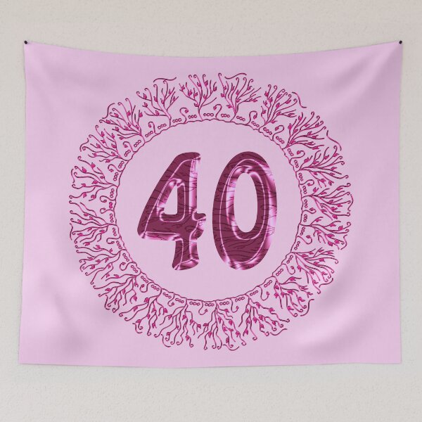 Item preview, Number 40 in Pink, Wavy, Hand-drawn Mandala Ring designed and sold by Myriel-Myriel.