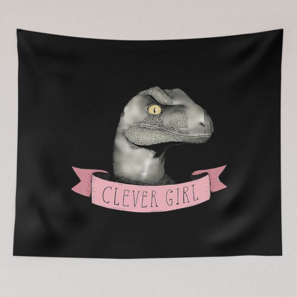 Item preview, Clever Girl Raptor Dinosaur designed and sold by MichelleParis45.