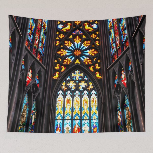 Item preview, Stained Glass Cathedral Castlecore designed and sold by Sachie's Studio.