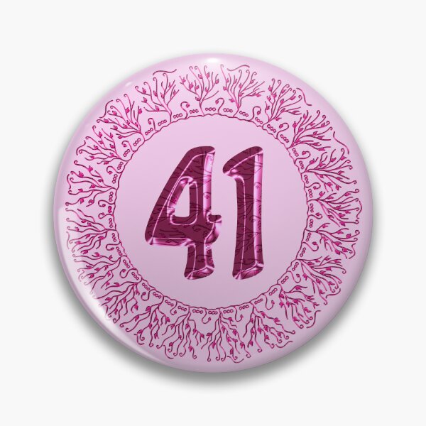 Item preview, Number 41 in Pink, Wavy, Hand-drawn Mandala Ring designed and sold by Myriel-Myriel.