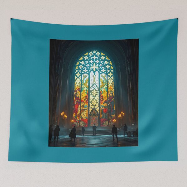 Item preview, Arched Stained Glass Fantasy designed and sold by Sachie's Studio.