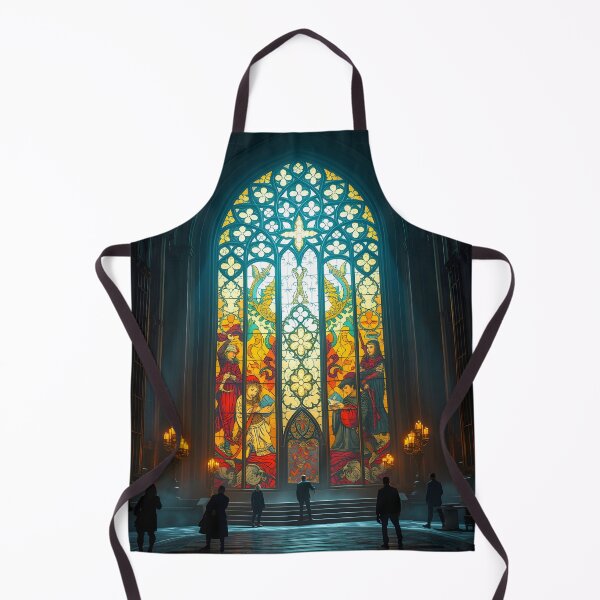 Item preview, Arched Stained Glass Fantasy designed and sold by Sachie's Studio.