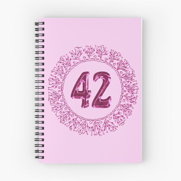 Item preview, Number 42 in Pink, Wavy, Hand-drawn Mandala Ring designed and sold by Myriel-Myriel.