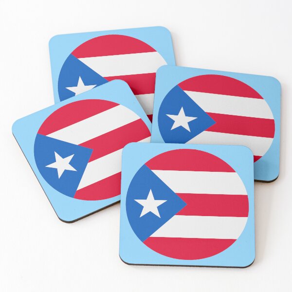 Item preview, Puerto Rico Flag Circle – Boricua Pride Minimal Design designed and sold by SimplyJasper.