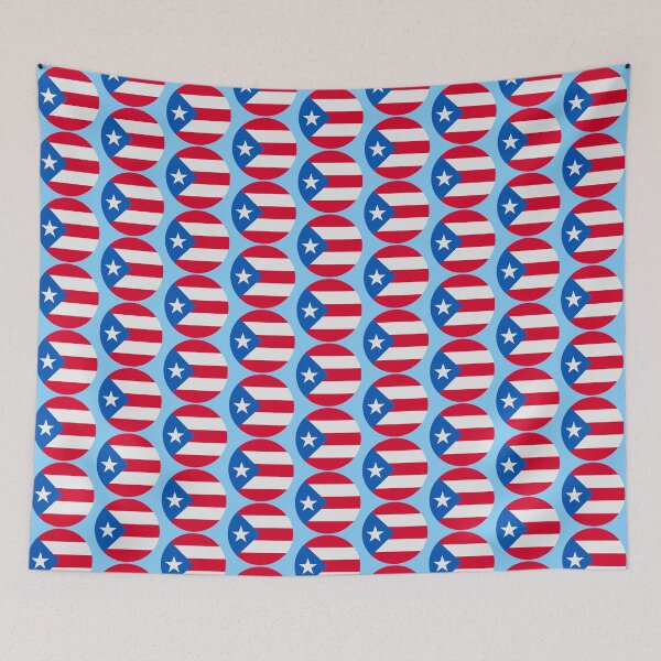 Item preview, Puerto Rico Flag Circle – Boricua Pride Minimal Design designed and sold by SimplyJasper.