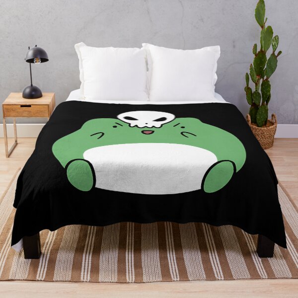 Item preview, Cute Frog With Skull Face Paint designed and sold by liuiawgpn47.