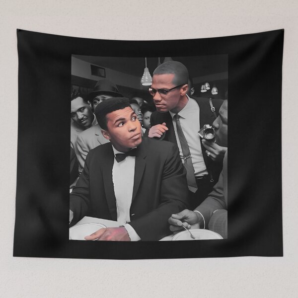 Item preview, Malcom X  Muhammad Ali designed and sold by bobola-dz.