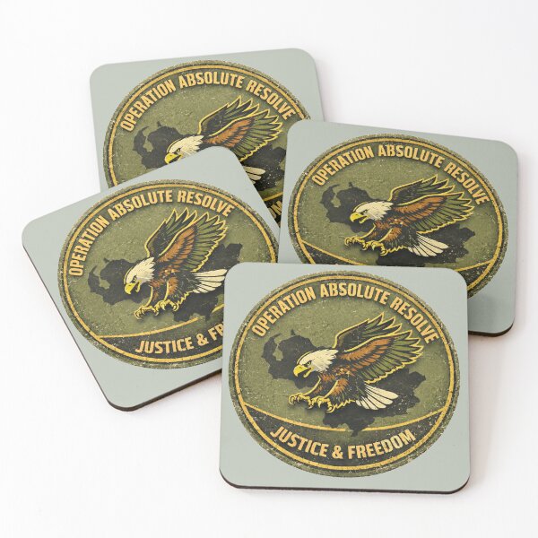 Item preview, Operation Absolute Resolve: Justice & Freedom Vintage Seal / Operation Absolute Resolve: Justice & Freedom Vintage Seal designed and sold by TheOdetteEdit.