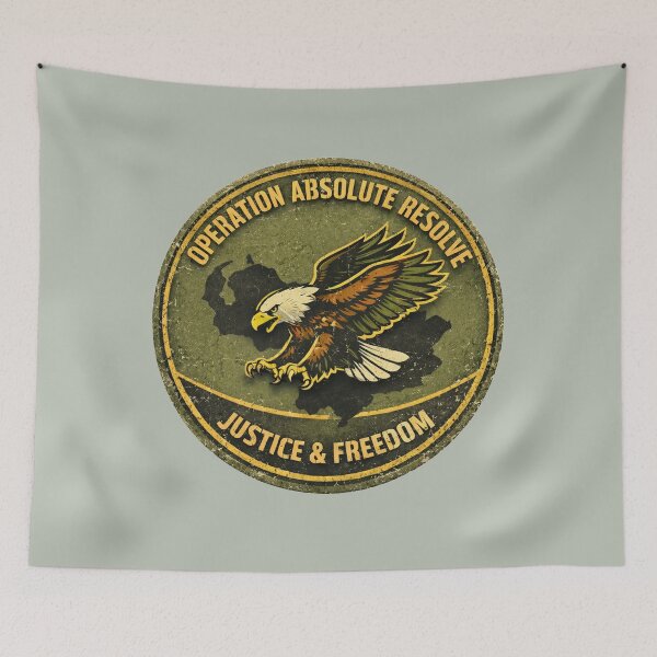 Item preview, Operation Absolute Resolve: Justice & Freedom Vintage Seal / Operation Absolute Resolve: Justice & Freedom Vintage Seal designed and sold by TheOdetteEdit.