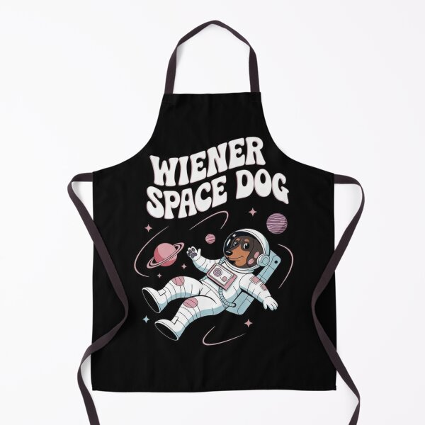 Item preview, Wiener Space Dog - Cute Astronaut Dachshund in Outer Space designed and sold by radzkiss.