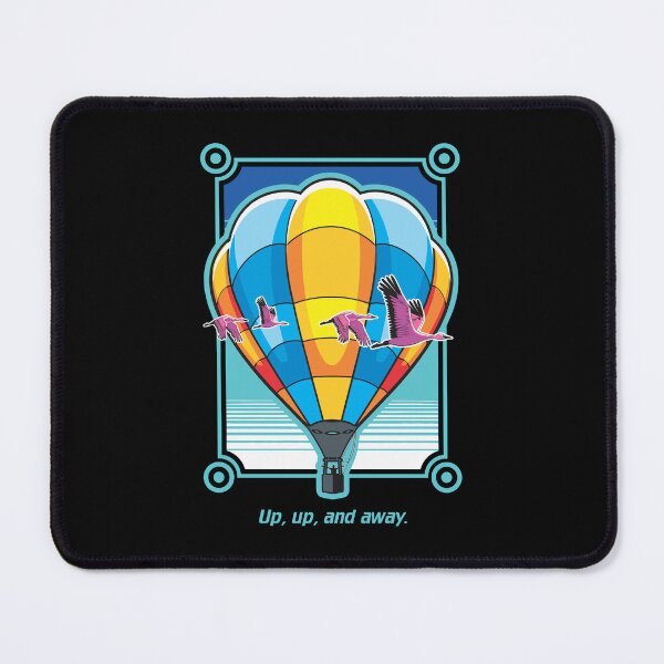 Item preview, Hot Air Balloon Adventure with Birds designed and sold by Vector-Artist.