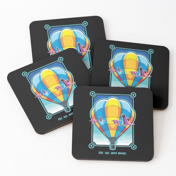 Item preview, Hot Air Balloon Adventure with Birds designed and sold by Vector-Artist.