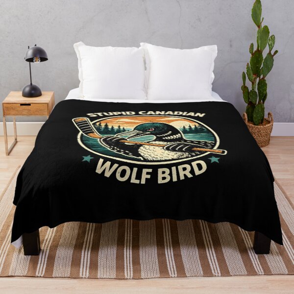 Item preview, Stupid Canadian Wolf Bird designed and sold by JODYSMORGAN.