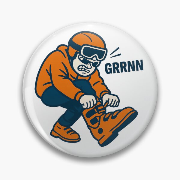Item preview, Sir Grunts And His Ski Boots designed and sold by Mapsynergy.