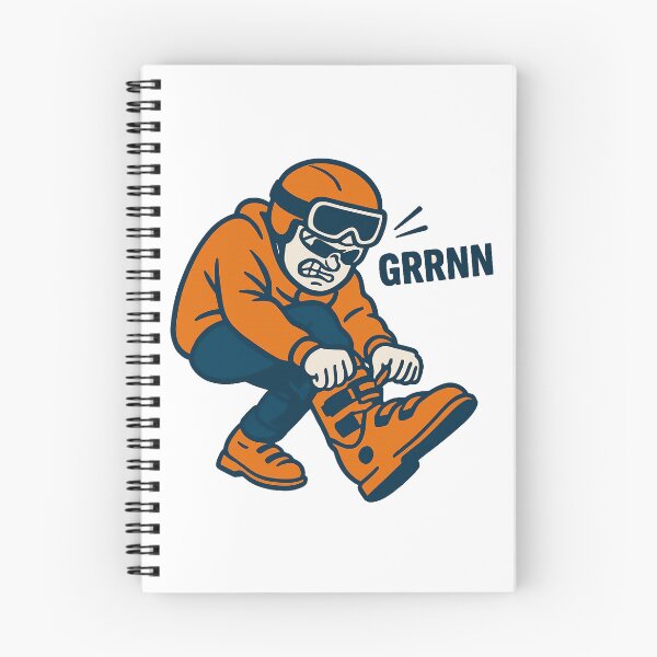 Item preview, Sir Grunts And His Ski Boots designed and sold by Mapsynergy.