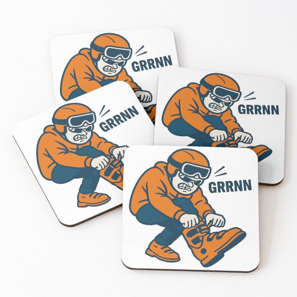 Item preview, Sir Grunts And His Ski Boots designed and sold by Mapsynergy.