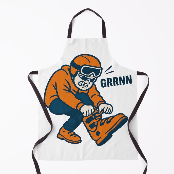 Item preview, Sir Grunts And His Ski Boots designed and sold by Mapsynergy.