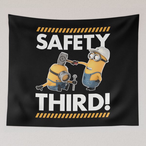 Item preview, Despicable Me 3 Safety Third designed and sold by bobola-dz.