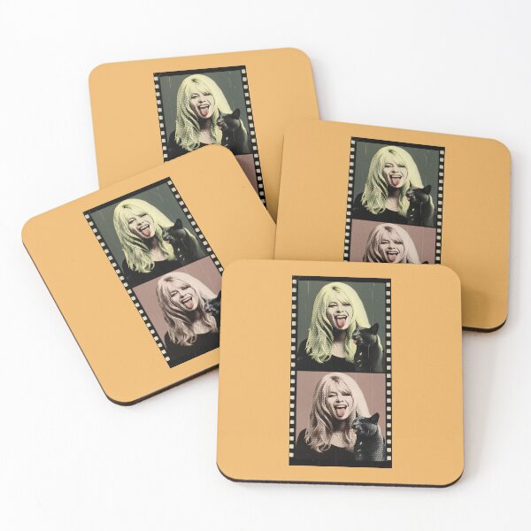 Item preview, Vintage Film Strip Portrait - Lost 60s Starlet Pop Art Halftone Print designed and sold by SammyMorry.