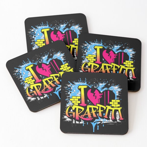 Item preview, Urban Rebel Graffiti Heart - Edgy Brick Wall Streetwear designed and sold by GenZFashion000.