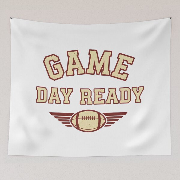 Item preview, Game Day Ready – Vintage Football Fan designed and sold by DIRTYSKETCHH.