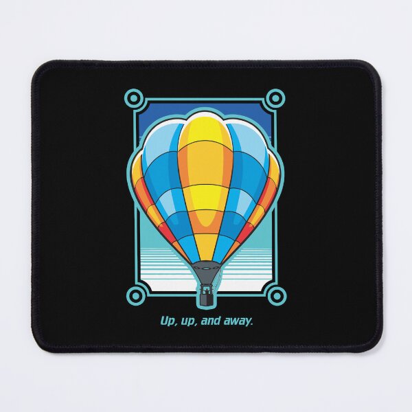 Artikelvorschau, Hoch hinaus und davon – Heißluftballon-Abenteuer entworfen und verkauft von Vector-Artist.