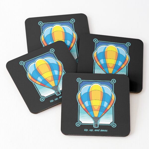 Item preview, Up Up And Away - Hot Air Balloon Adventure  designed and sold by Vector-Artist.