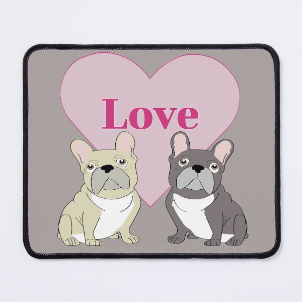 Item preview, Love French Bulldog Duo designed and sold by Mountain-Point.