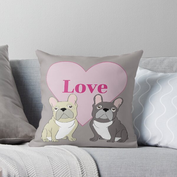 Item preview, Love French Bulldog Duo designed and sold by Mountain-Point.