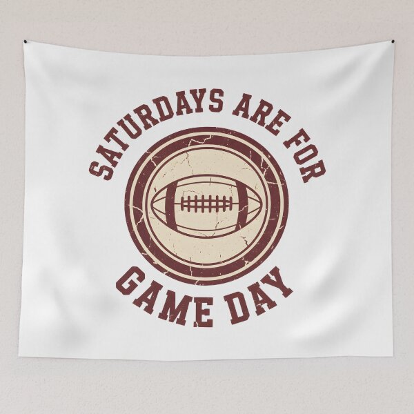 Item preview, Saturdays Are For Game Day – College Football Retro designed and sold by DIRTYSKETCHH.