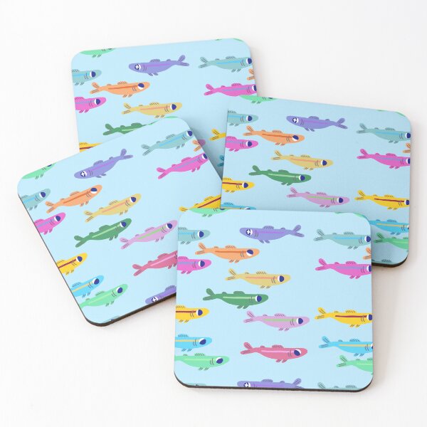 Item preview, Rainbow Fish swimming against the current designed and sold by perfectrooster.