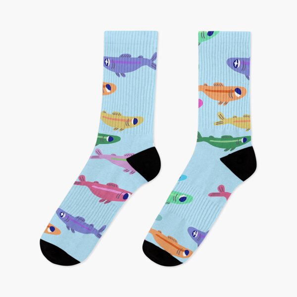 Item preview, Rainbow Fish swimming against the current designed and sold by perfectrooster.