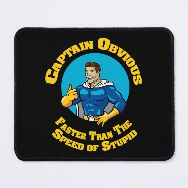 Item preview, Captain Obvious designed and sold by bobola-dz.