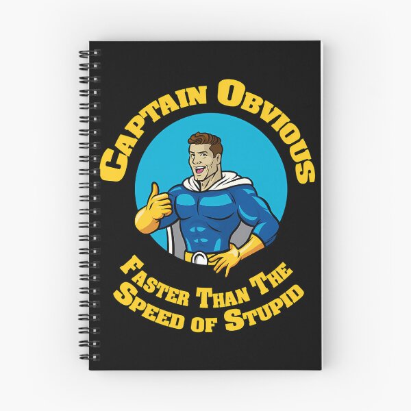 Item preview, Captain Obvious designed and sold by bobola-dz.