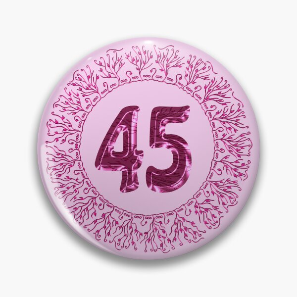 Item preview, Number 45 in Pink, Wavy, Hand-drawn Mandala Ring designed and sold by Myriel-Myriel.