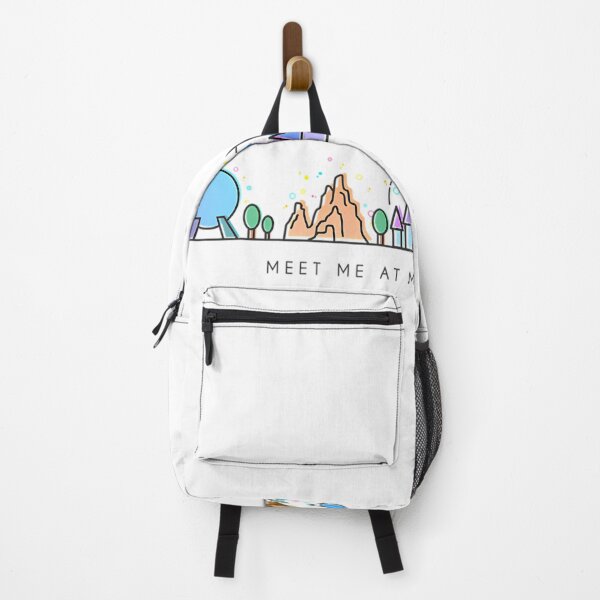 Item preview, Meet Me At My Happy Place Vector Orlando Theme Park Illustration Design designed and sold by ChantalMaillard.