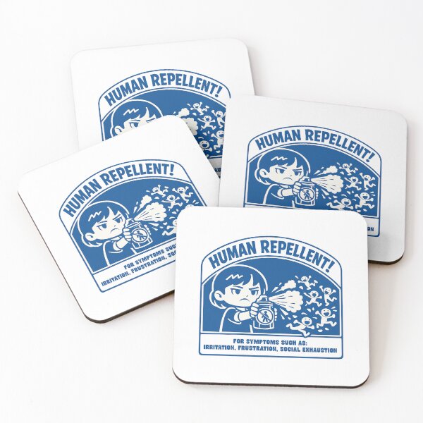 Item preview, Human Repellent – Funny Introvert Social Battery Humor Design designed and sold by PrintMastery.