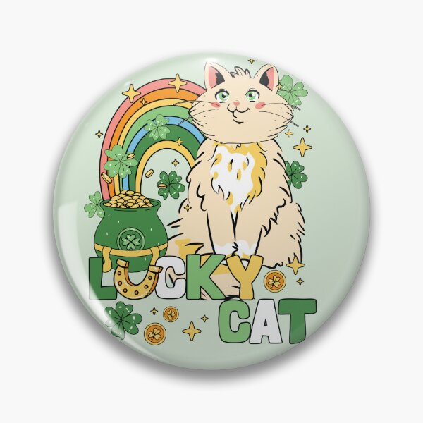 Item preview, Lucky St Pat Cat designed and sold by Eclectic Monkey.