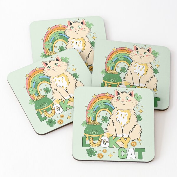 Item preview, Lucky St Pat Cat designed and sold by Eclectic Monkey.