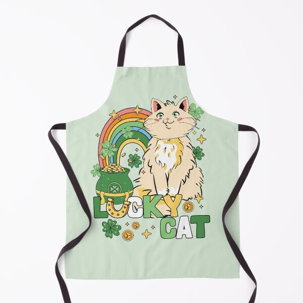 Item preview, Lucky St Pat Cat designed and sold by Eclectic Monkey.