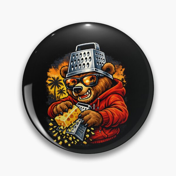 Item preview, Cool Bear Grating Cheese Design designed and sold by HUTEND.