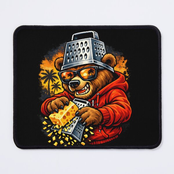 Item preview, Cool Bear Grating Cheese Design designed and sold by HUTEND.
