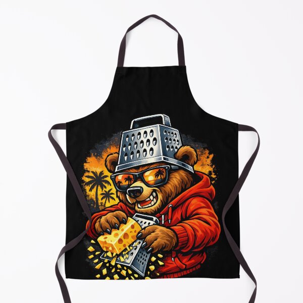 Item preview, Cool Bear Grating Cheese Design designed and sold by HUTEND.