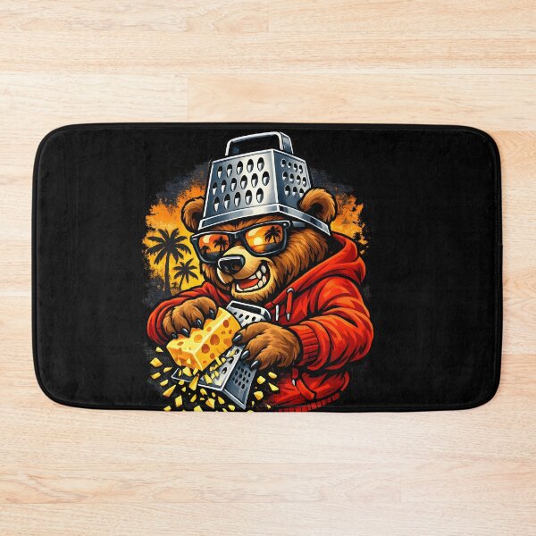 Item preview, Cool Bear Grating Cheese Design designed and sold by HUTEND.