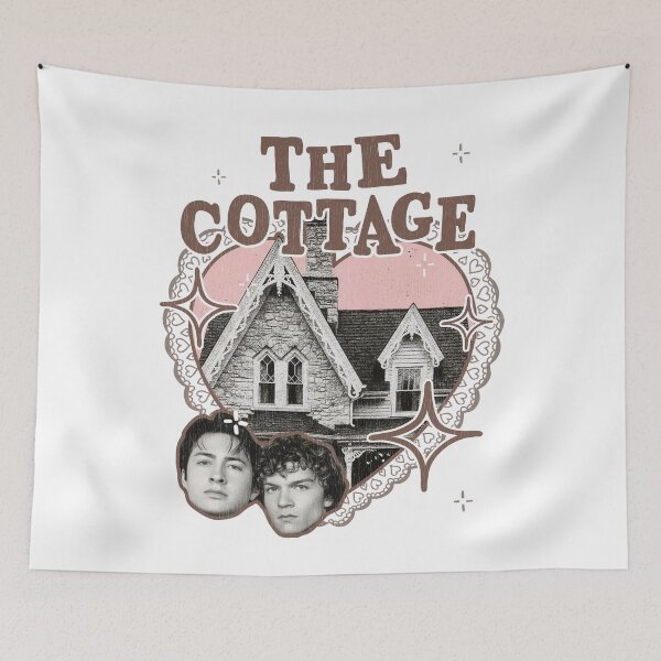 Item preview, The Cottage, I'm Coming to the Cottage Romance Hockey designed and sold by KarlWade.